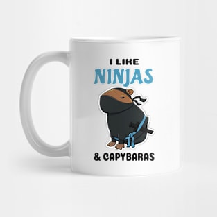 I like Ninjas and Capybaras Mug